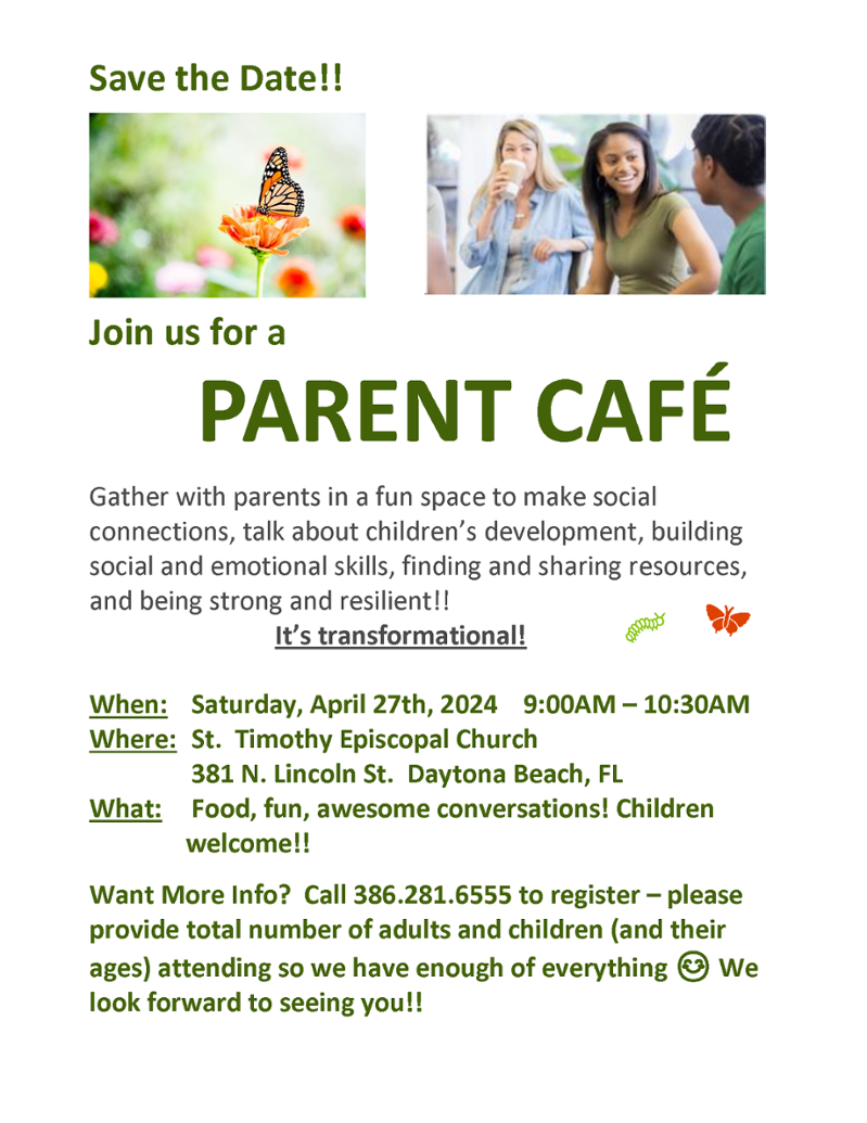 Parent Cafe Daytona Beach