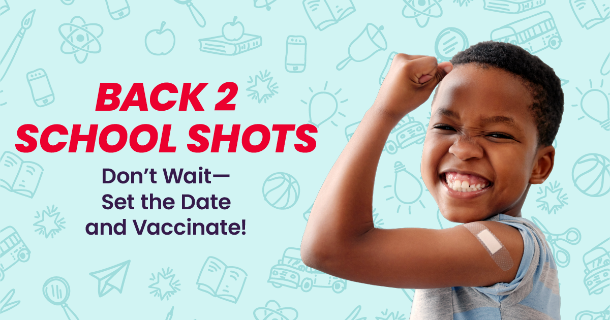 Back-To-School Student Immunization Clinics Added for Aug. 18
