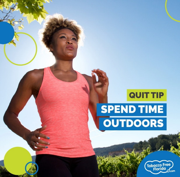 Quit Tip - Spend Time Outdoors