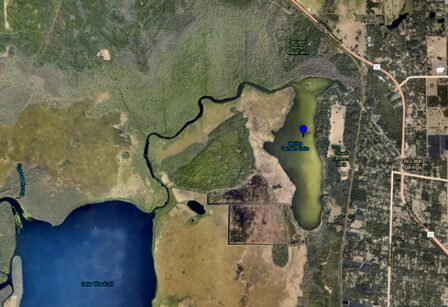 Spring Garden Lake map