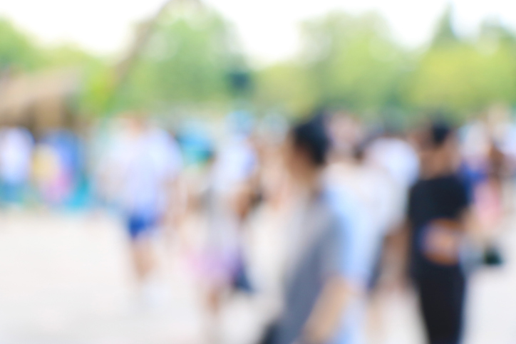 Abstract background image of an event