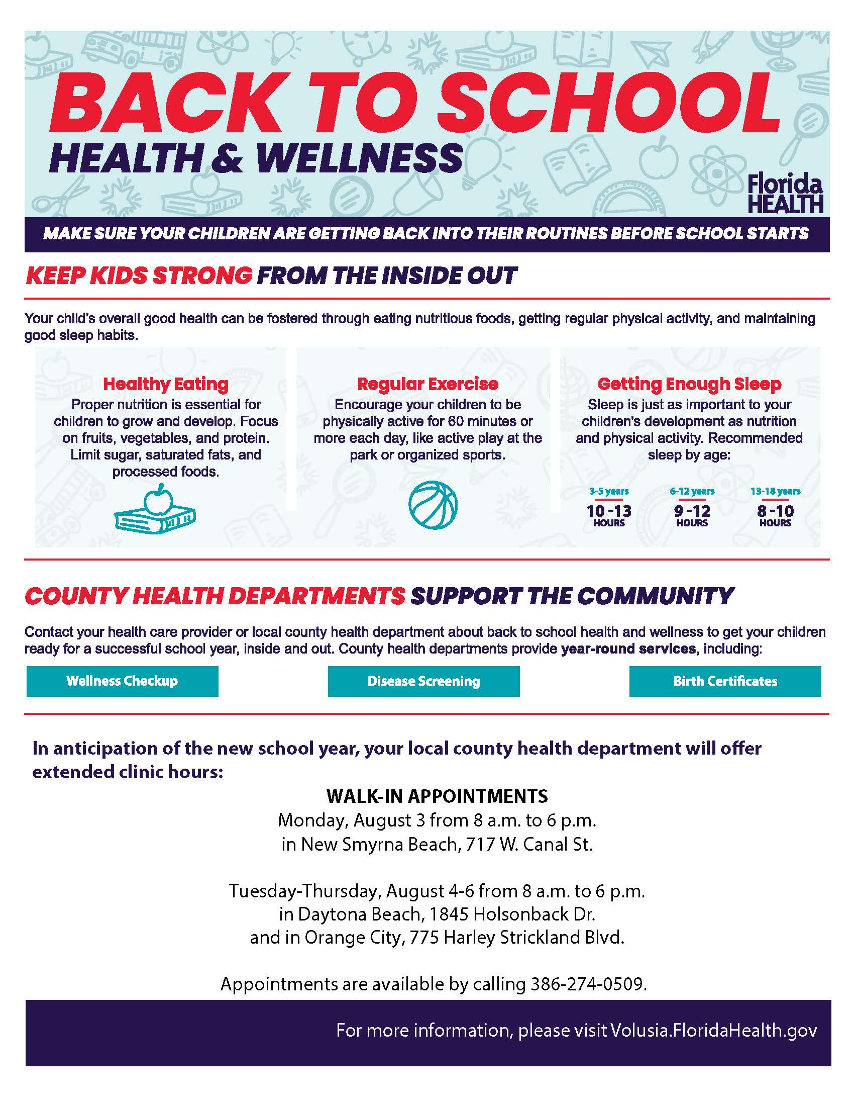 Back to School Health & Wellness